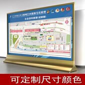 总平图索引牌导视台导视图立式 平面图导视牌落地导览图景区导览牌