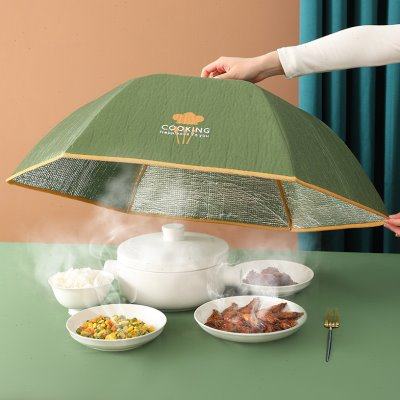 饭菜保温神器家用居家折叠保温菜罩实用新款餐桌罩饭桌盖菜罩防尘,收纳整理,餐桌罩,淘宝优惠券,粉丝福利购,淘宝优惠卷