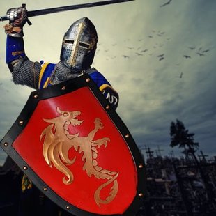 欧洲中世纪金属盾牌古罗马影视道具欧式酒吧网咖客厅背景墙铁装饰