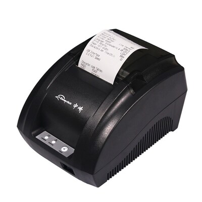 新款AB558D热敏打印机pos-市 58mm超8收银小票据打印机USB