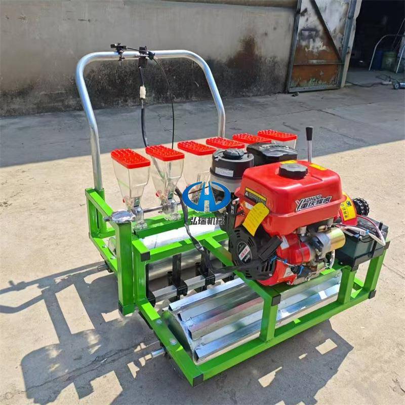 手推式多功能蔬菜播种机多种型号药材精播机行距株距可调节