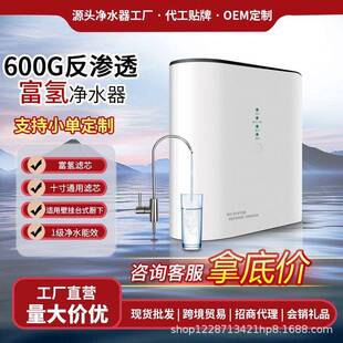 600G富氢净水器家用RO纯水机自来水过滤净水机大流量直饮富氢水机