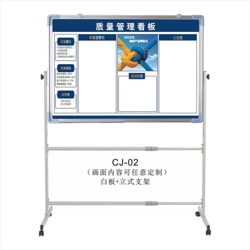 车间生产管理看板内容定制仓库物料库位信息白板U办公室员工考勤