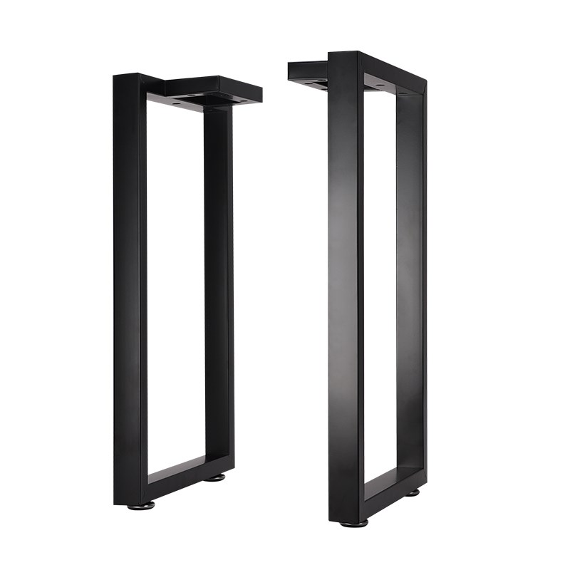 定制铁艺桌脚支架吧台支撑架餐z桌办公桌桌腿桌子腿支撑腿岛台桌