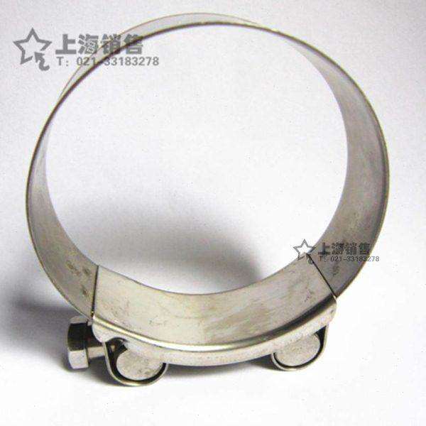 304不锈钢加宽强力卡箍管箍抱箍140 160 175 200 213 240-252mm