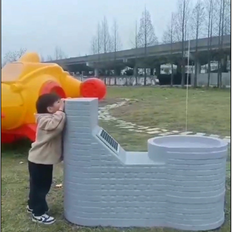 儿童声控喊泉户外趣味戏水玩具公园小区广场泳池玩水桌游乐园设备