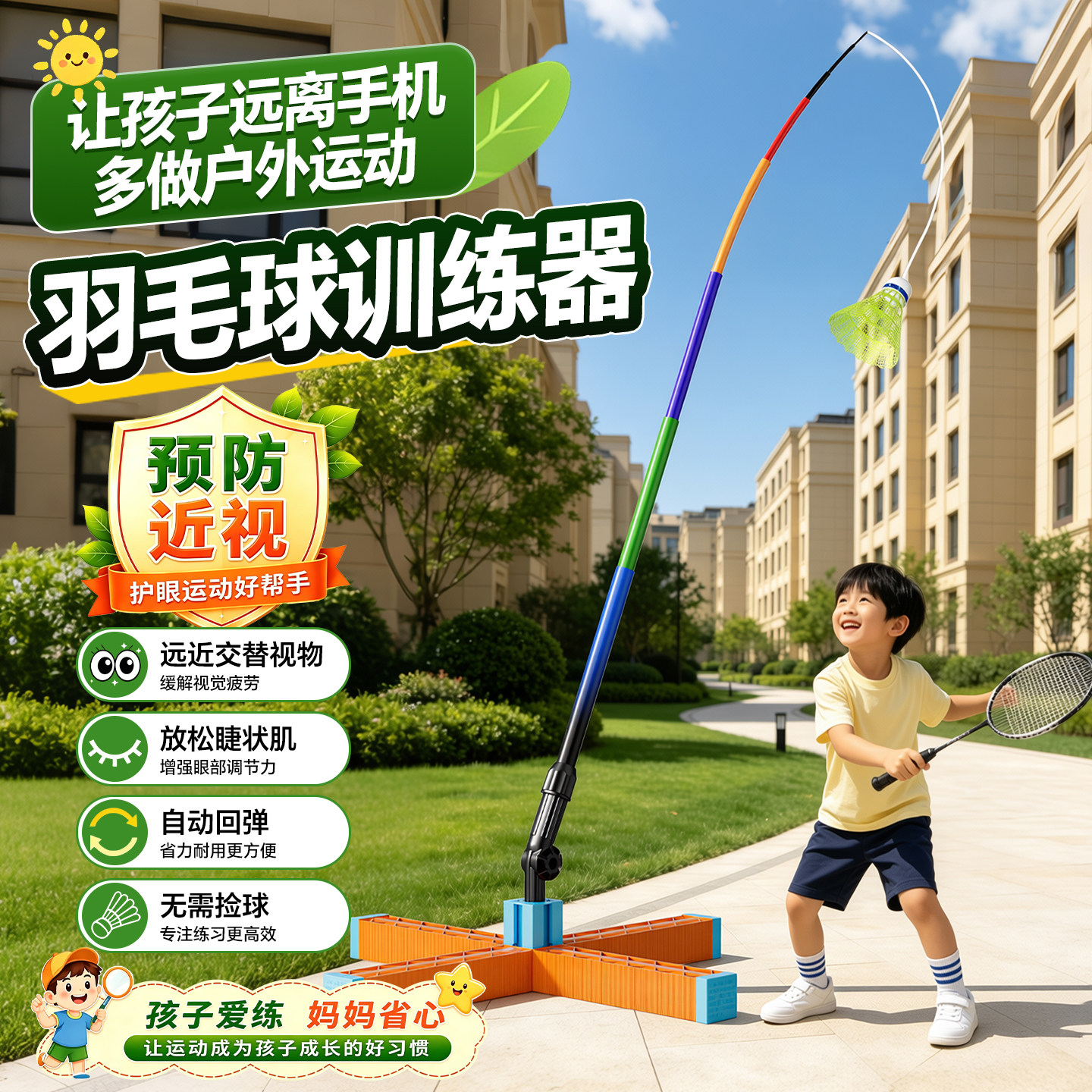 让孩子远离手机！多做户外运动