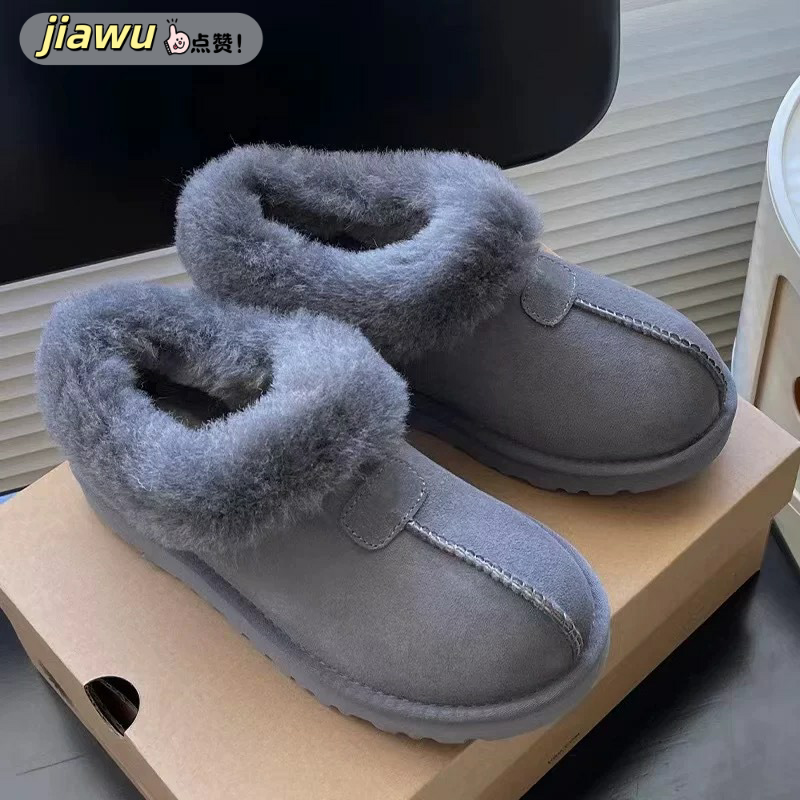 韩版新款雪地靴女秋冬塔时装靴