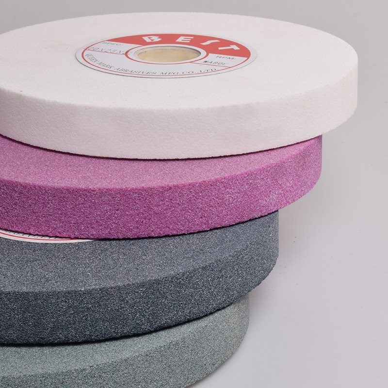 金诺磨床砂轮250棕铬白刚玉磨刀机绿碳模具钢平型平形陶瓷砂轮片