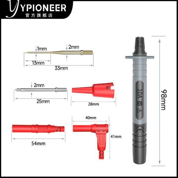 可接4mm香蕉插头测试表棒/万用表表笔/粗针细针可替换,五金/工具,其它仪表仪器,淘宝优惠券,粉丝福利购,淘宝优惠卷