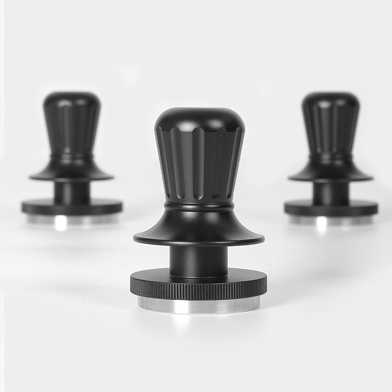 恒力冲击咖啡压粉器螺纹平衡压粉锤51/58mm不锈钢意式浓缩填压器