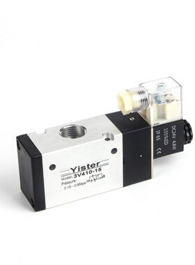 3V410-15W-NC外部先导式两位三通常开常闭型引导式电磁阀NO换向阀