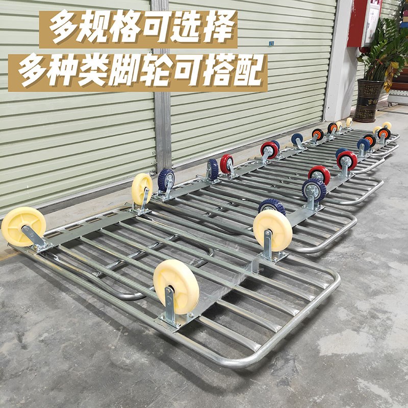 载重型手推车折叠推货车静音小推车搬运车拖车拉货水管车平板车