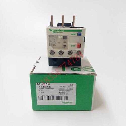 热过载继电器 LRD14C LR-D14C 7-10A热保护继电器 热继电器