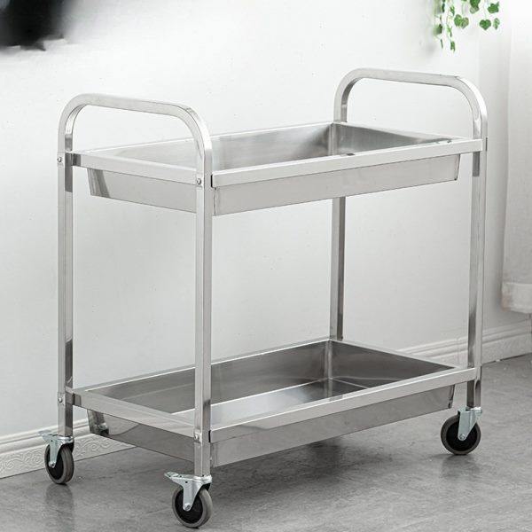 R*304加厚不锈钢餐车小推车酒店餐厅收送饭店酒水厨房碗摆摊置物,商业/办公家具,餐盘收集车,淘宝优惠券,粉丝福利购,淘宝优惠卷