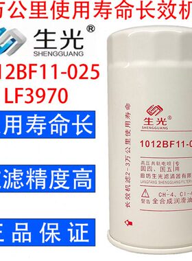 生光 1012BF11-025机油滤芯LF3970机滤R791H1012BF11-02500机油格