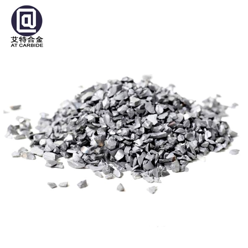 硬质合金碳化钨颗粒YG类钨钴破碎粒10目-80目粒度合金颗粒钨钢粉