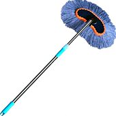 伸缩洗车拖把长杆软毛刷车拖把擦车拖把洗车神器汽车清洗用品拖布