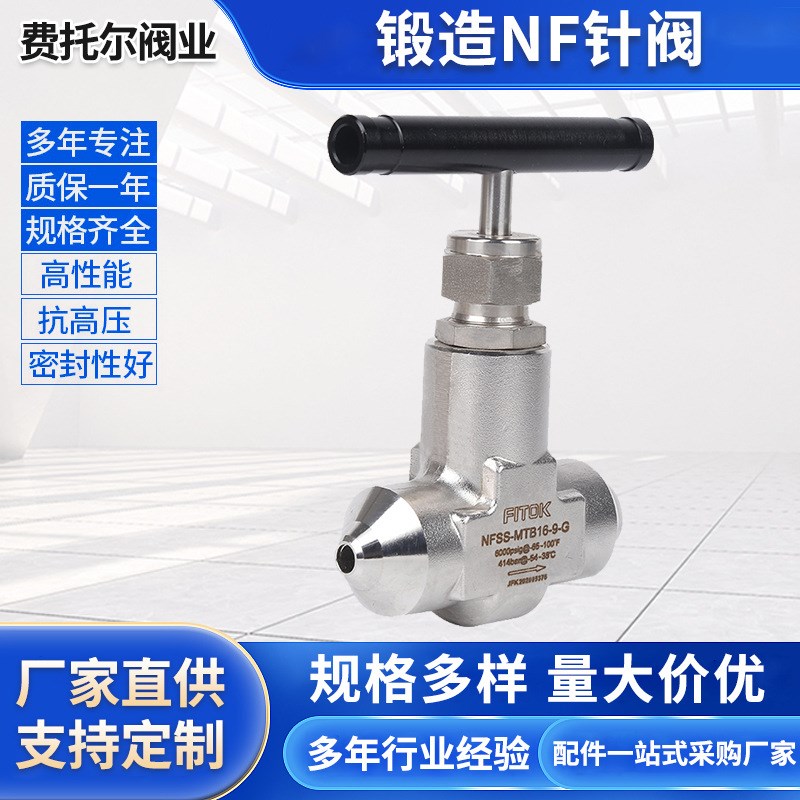 飞托克型NF系列一体式锻造针阀NFSS-MTB14-9-G焊接式针阀