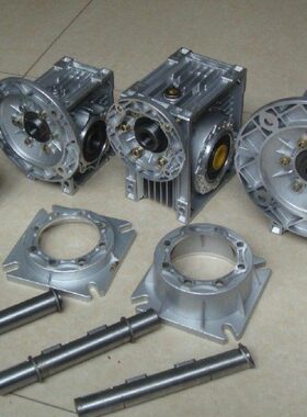 NMRV30 40  50   63  75  90减速机法兰配件涡轮减速机输出轴万上