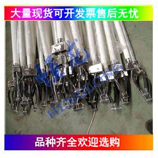 高铁垃圾拾物夹1.5米带电作业拾物钳伸缩式地铁捡拾器绝缘异物杆