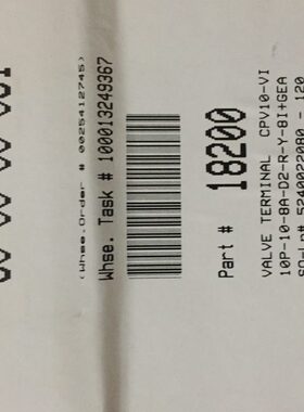 德国FESTO 10型阀岛 10P-10-8A-D2-R-Y-8I GEA 18200 全新原装