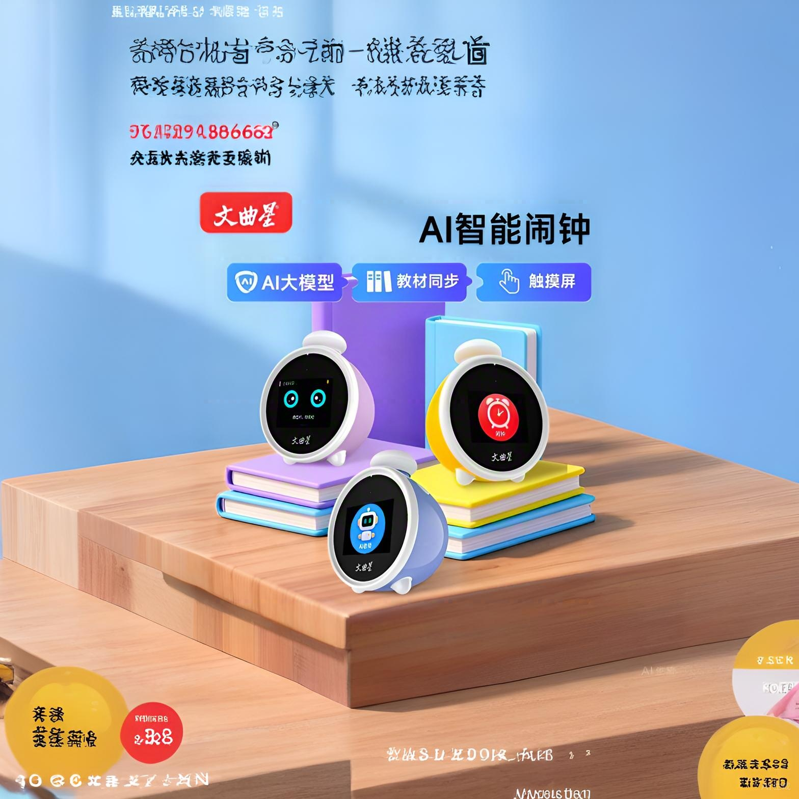 文曲星智能闹钟自律神器教材同步