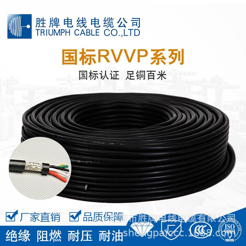 物美价廉 RVVP9*1.0 安防CCC监控线 国标裸铜线 库存现货
