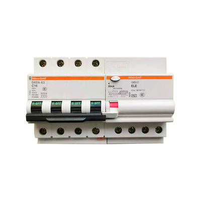 天津梅兰日兰C65( N05)LE3P+G4P63漏电开关保护器25A32A46A50A63A