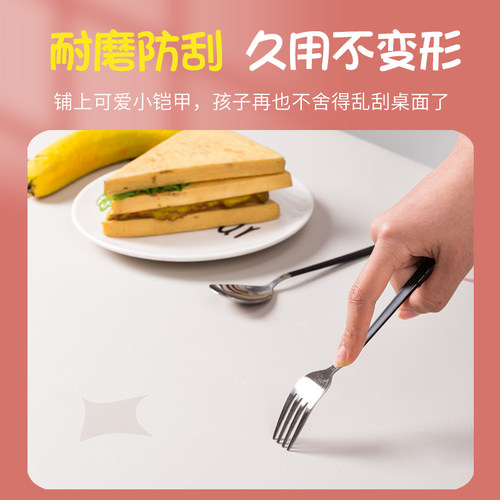 环保n胶儿童作习书桌垫护眼防水桌布i硅s风学生学业写字台桌面垫