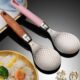 耐高温304不锈钢饭勺家用电饭煲盛饭勺子不粘米饭不伤锅打饭勺子