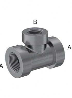 NPT Female 中压碳钢变径内丝三通 112P419