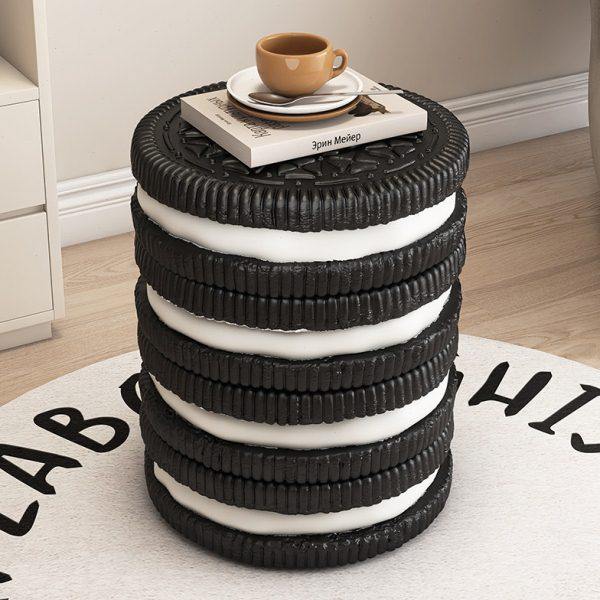 沙发边柜边几床头置物架客厅小茶几装饰品摆件圆凳床头柜创意家居,家居饰品,落地摆件,淘宝优惠券,粉丝福利购,淘宝优惠卷