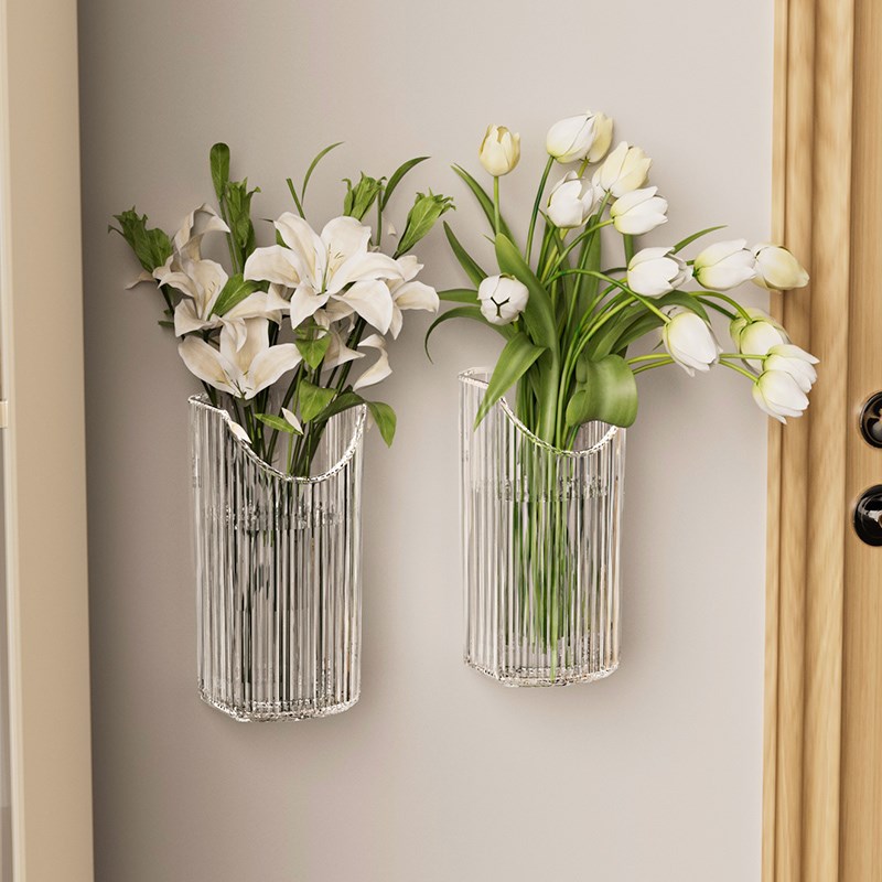 水培植物置物架上墙n绿萝多肉鲜花瓶创意摆件家居装饰墙壁挂花盆