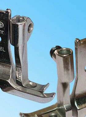 DU三同步8B高车缝纫机小中大单边包边压脚1341配件6-7宽平底246圆