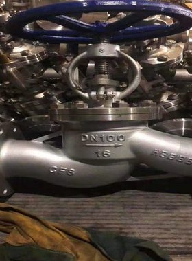 J45W-16P DN50铸钢法兰截止阀WCB温压蒸汽锅炉碳钢