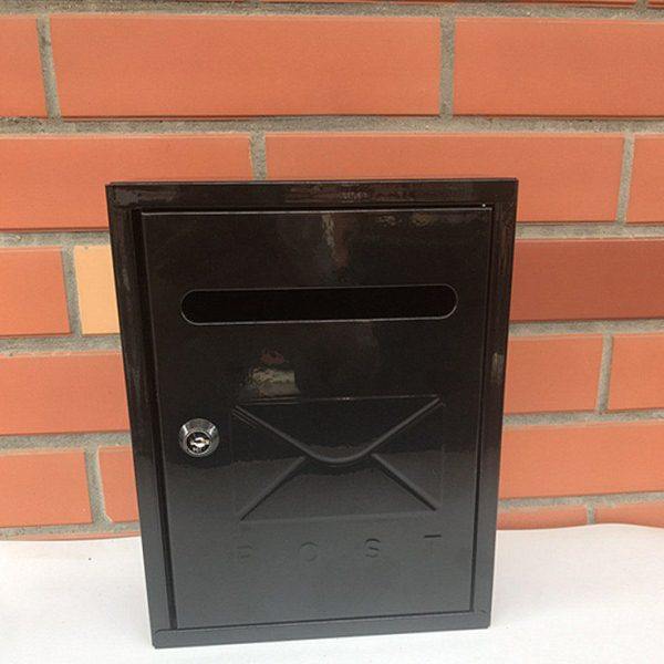 别墅家用挂墙邮箱复古家门口带锁信报箱欧式庭园室外防雨邮筒现货