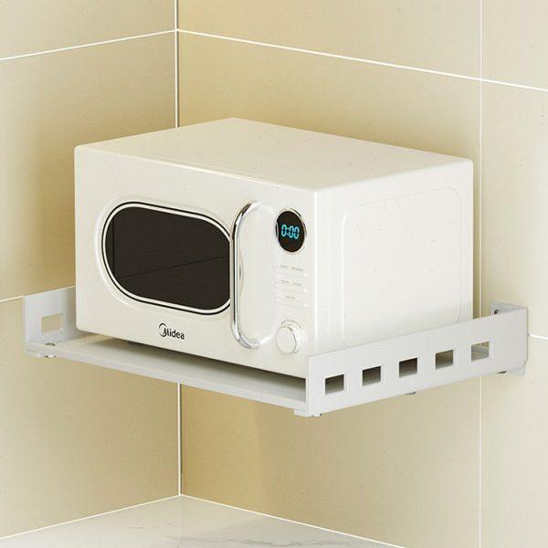 免打孔厨房微波炉架子置物架壁挂式调味料收纳架墙上挂架烤箱支架,厨房/烹饪用具,微波炉置物架,淘宝优惠券,粉丝福利购,淘宝优惠卷