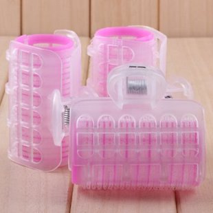 空气刘海卷发筒卷发卷发神器睡觉固定型头发塑料不伤发懒人头帘女