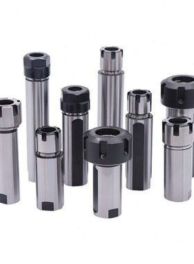 厂家供应精密走心机双头侧固杆雕刻机主轴钻杆ER16M型头钻柄