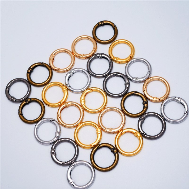 金属环圆扣圆环扣环扣圈圆圈扣钥匙圈开口环包包环扣包包配件五金