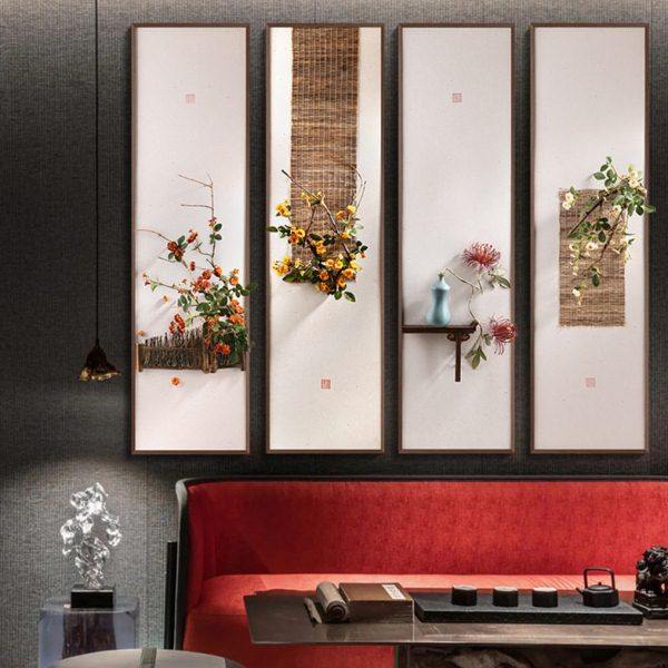 墙面装饰品新中式墙上客厅背景墙饰房间卧室餐厅书房玄关家居壁饰,家居饰品,壁饰,淘宝优惠券,粉丝福利购,淘宝优惠卷