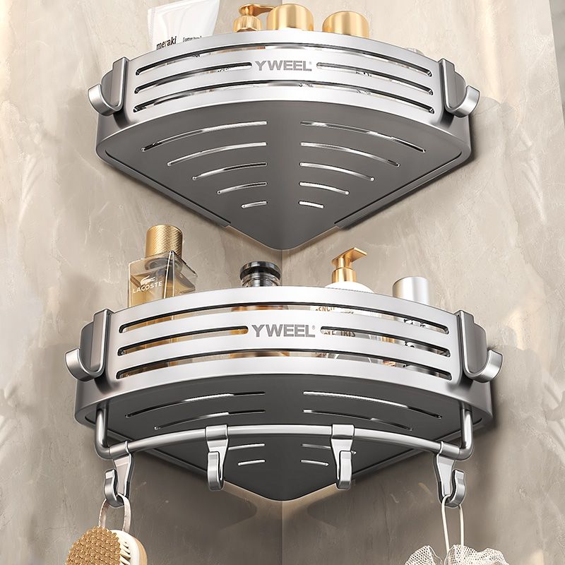 卫生间置物架免打孔厕所洗漱台墙角壁挂收M纳神器洗手间浴室三角