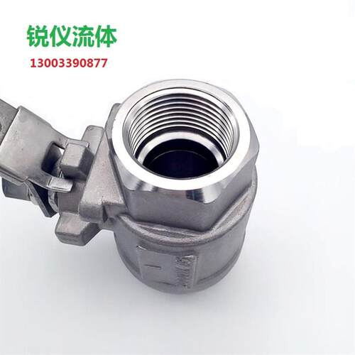 精内316 CF8M不锈钢二片式品螺纹高压W动球阀G3/4 2000手OG