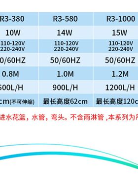 闽江水族潜水泵鱼缸配件原装上滤水泵0音833R0R3580R3100静R31200