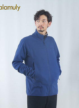 Lalamuly双面绒内胆抓绒衣男保暖透气户外运动登山徒步休闲外套