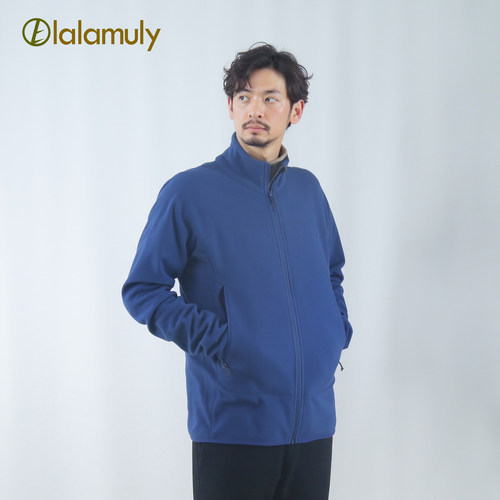 Lalamuly双面绒内胆抓绒衣男