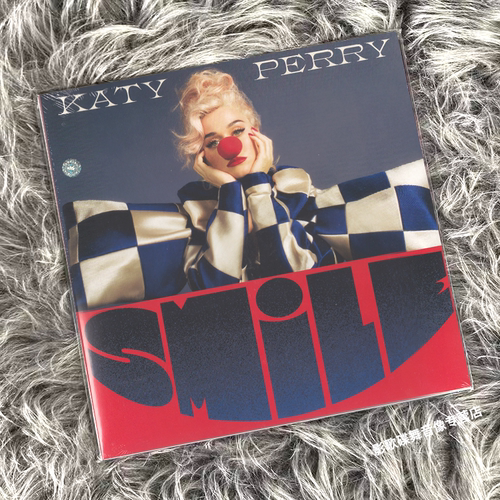 原装进口 KATY PERRY 凯蒂佩里 SMILE WHITE 微笑 LP黑胶唱片