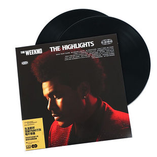 正版 威肯The Weeknd专辑 高光时刻The Highlights 2LP黑胶唱片
