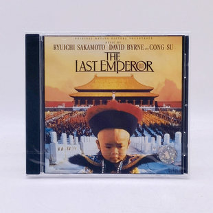 原装进口 坂本龙一 THE LAST EMPEROR OST 末代皇帝电影原声 CD